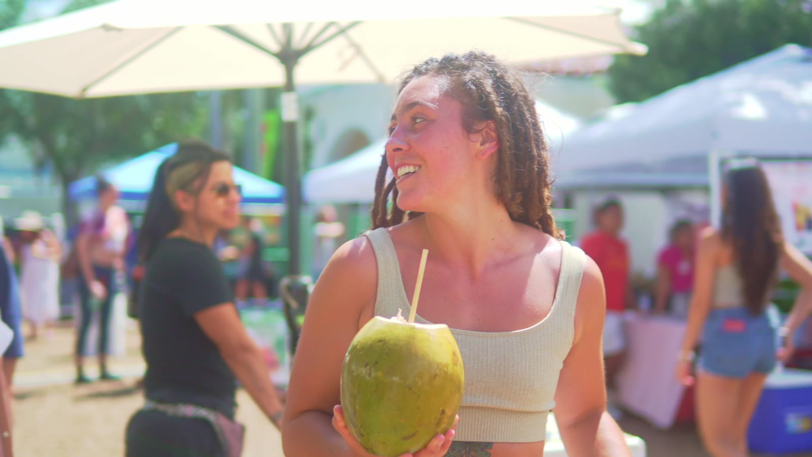 Local vendors at Coco Market